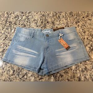 Amethyst Jeans Light Blue Denim Shorts